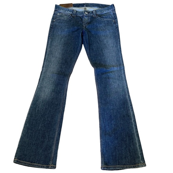 House of Dereon Women’s Y2K Vintage Wide Leg Jeans Blue Size 30/30 - Picture 12 of 12